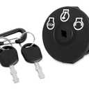 Ignition Switch 925-04228 Fit for Cub Cad et Mower - 3 Position Key Switch Compatible with Cad RZT-42 RZT-50 RZT-54 Riding Mower, Troy-Bilt Mustang XP 42 50 Zero Turn Mower, Compatible with 725-04228