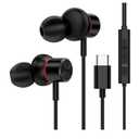 USB C Wired Headphones,【Active Noise Cancelling & OneClick ANC Toggle Button】Ear buds for iPhone 17 16 15 Pro Max USBC Earphones,HiRes Sound Type C Earbuds Compatible with iPhone/Android/Galaxy/iPad