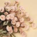 CEWOR 15pcs Fall Artificial Flowers, Fake Flowers in Vase for Table Centerpieces Decor, Aesthetic Artificial Flowers for DIY Bouquet Party Wedding Home Decor Floral Arrangements Centerpiece Beige