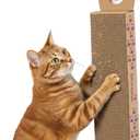 SmartyKat Scratch Up Corrugated Hanging Cat Scratcher, Catnip Infusion Technology - Brown, 2 Packs