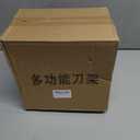 Universal Knife Block Holder, Kitchen Knife Holder Storage Organizer, Stainless Steel Cutting Board Rack Pot Pan Lid Holder for Countertop, Cabinet