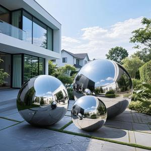 3PCS Inflatable Mirror Ball Set,Reusable Mirror Ball Large Event Decoration PVC Ball with Electric Pump for Party,Concerts,Stage,Wedding Decorations(Silver, 3pcs:19.7In+31.5In+47.2In+Pump)