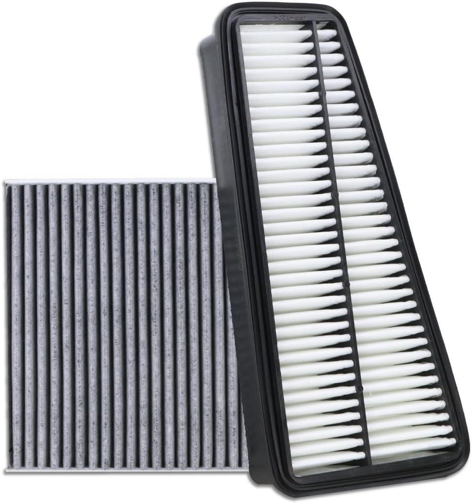 Kefly CA9683 Engine Air Filter & CF10374 Cabin Air Filter Fit for 2005-2015 Toyota Tacoma V6 4.0L