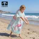 Quick Dry Surf Poncho Changing Towel Robe Hoodie for Kids,Swimming Beach Surfing Diving Home Hot Springs Bathing（Kid-S）