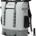 Gonex Cooler Backpack, 40 Can Insulated Soft Backpack Cooler Bag for Men Women, Waterproof Nylon TPU Cooler Backpack for Beach, Picnic, Lunch and Camping