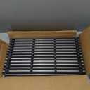 17" x 9 1/2" Cooking Grates & Grill Emitter Plate Replacement Kit for Charbroil TRU-Infrared 463257520 463255721 463242715 463242716 463276016 466242715 463255020 466242816, G533-0009-W1 G533-2200-W1
