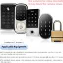 Doorbell Rain Cover Large Metal Access Control Cover Protector Camera Video Doorbell Cold Rolled Steel Shell Outdoor Keypad Shield