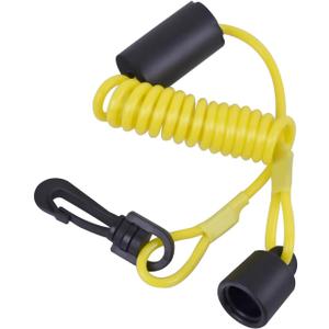 515-177-057 Ignition Key Cap & floating clip on style lanyard Compatible with All seadoo and Skidoo Models