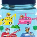 Simple Modern Nickelodeon Paw Patrol Kids Water Bottle Plastic BPA-Free Tritan Cup with Leak Proof Straw Lid | Reusable and Durable for Toddlers, Girls | Summit Collection | 12oz Paw Patrol Adventures