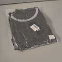 PrinStory 2025 Womens Pajama Set Short Sleeve Sleepwear Ladies Soft Pjs Lounge Set with Pockets (Gray, M)