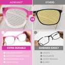 AQWANO Stylish Cat Eye Reading Glasses for Women, Computer Blue Light Blocking/Anti UV Readers Oversized Fashion Readers, Red 1.0