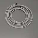 G-PLUG 15FT RG6 Coaxial Cable Connectors Set - High-Speed Internet, Broadband and Digital TV Aerial, Satellite Sky Cable Extension- Weather-Sealed Double Rubber O-Ring and Compression Connectors White