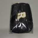 Graduation Gifts for Him - Crossbody Bag for Men, Sling Bag / Waist Pack for Travel & Sports, Initial White L, Black