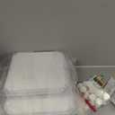 HOMIDEC Shoe Rack, 8 Tier Shoe Storage Cabinet 32 Pair Plastic Shoe Shelves Organizer for Closet Hallway Bedroom Entryway (White)