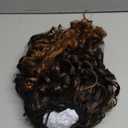 Messy Hair Bun, Curly Bun, Short Messy Bun Hair Piece Clip, Classic Tousled Curly Bun Hair Piece, Fake Synthetic Messy Bun Hair Piece for Women, Hair Bun Accessories for Updos, Hair Bun Clip, Brown