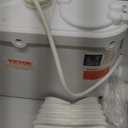 Happybuy 500W Macerator Pump  29 GPM Flow, 8m Head, Wall-Mounted Upflush System for Toilet, Shower, Sink & Laundry