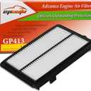 EPAuto GP413 (CA11413) Engine Air Filter Replacement for Acura RDX (20132018)  Rigid Panel Filter for Improved Engine Protection and Performance