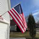 American Flag 3x5 FT for Outside Premium Heavy-Duty 420D Polyester US Flag for High Wind Outdoor Long Lasting - Brass Grommets, Embroidered Stars & Sewn Stripes, Fray & Fade Resistant, Tear Resistant