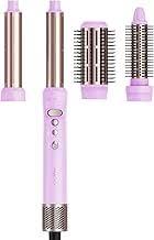 ANGILALA Multi Hot Air Styler Wrap, Rotating Hair Dryer Blow Brush, 105,000 RPM HighSpeed Volumizing Spinning Blow Dryer Brush with Auto Curlers, Dry & Smooth & Curl & Volumize All in One