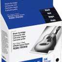 EPSON 48 Standard Capacity Black Cartridge (T048120-S) Works with Stylus Photo R200, R220, R300, R300M, R340, RX500, RX600, RX620