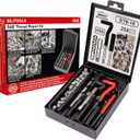 BILITOOLS 5/16-18 inch Thread Repair Kit, HSS Drill Helicoil Repair Kit SAE