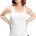 GAP Women's Favorite Tank Top (Medium, White)