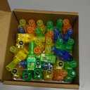 Oitnlaughter 36Pcs Football LED Finger Lights Sport Party Favors Glow in the Dark Light Up Finger Lights Rugby Themed Toys Bulk for Birthday Party Goodie Bag Stuffer Birthday Gifts Classroom Prize