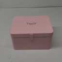 8-in-1 Professional Hot Air Styler&Hair Dryer Brush, Powerful Multi-Styler with Auto-Wrap Curler with Storage Case, Fast Drying Curling Straightening Volumizing Without Heat Damage(Pink)