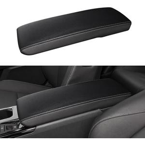 INTGET Center Console Cover for 2025 2026 Toyota Camry Accessories Leather Camry XLE/SE/XLE/XSE Car Middle Armrest Arm Rest Box Lid Seat Protector Cushion Saver (Carbon Fiber Texture, 2025+)