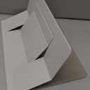 MOFT Invisible Laptop Stand for Desk, StickFree Tablet and Computer Stand with DualAngle, Foldable&Portable Laptop Riser Holder, Fits 13"+ Tablets & 15"+ Laptops, Misty Cove (NonAdhesive Version)