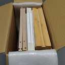 BMOSU Bread Box for Kitchen Countertop Corner Bread Box Bamboo Extra Large Double Layer Bread Storage Bin with Silverware Drawer Organizer (Transparent Door)