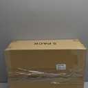 SNSLXH 5 Pack Stackable Closet Organizer Box, Multifunctional & Foldable Closet Storage Basket for Bathroom Kitchen Laundry Room Wardrobe Storage, Space-Saving Clothes Storage Drawer Organizer, Green