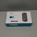 Veise VE07-L Fingerprint App Control Smart Locks with Heavy-Duty Zinc Alloy Handles, Keyless Entry for Front Door, Digital Electronic Touchscreen, Auto Lock, Waterproof, Easy Install, Satin Nickel