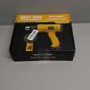 SEEKONE Heat Gun 1800W 122-120250- 650Fast Heating Heavy Duty Hot Air Gun Kit Variable Temperature Control Overheat Protection with 4 Nozzles for Crafts, Shrinking PVC, Stripping Paint(5.2FT)