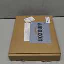 Amazon Basics Jacquard 2-Piece 100% Blackout Curtains, Living Room and Bedroom Drapes, Thermal Insulated Window Treatment, 52"x63", Dark Blue