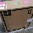 Medline Comfortable Folding Wheelchair with Swing-Back, Desk-Length Arms and Elevating Footrests, 18W x 16D Seat