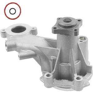 AW6701 Professional Engine Water Pump w/4 Bolt Pulley Flange Compatible With Ford F-150 2014-2011, Mustang 2014-2011 5.0L V8 Replace#1253270, 43014