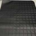 Silicone Drying Mat, 23"X17" With Built-in Drain Lip,Heat-Resistant,Eco-friendly,Hygienic Drying Pad,Leak-Proof and Non-Slip,Silicone Dish Drying Mat for Kitchen Counter or SinkBlack 23X17