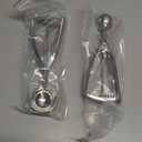 Cookie Scoop Set - Small/1 Tbsp, Medium/2 Tbsp, Large/3 Tbsp - Cookie Dough Scoop, Cookie Scoops for Baking Set of 3, Heavy-Duty 18/8 Stainless Steel Melon Baller Scoop Ice Cream Scoop