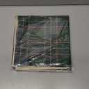 RABUSOFA Christmas Pillow Covers 18x18 Inch Set of 2 Indoor Outdoor Waterproof Scottish Tartan Plaid Classic Throw Decorative Cushion Cases for Christmas Decor Decorations Couch Patio Dark Green