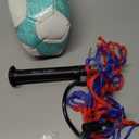 STEEFAN Teal/Blue/Pink Soccer Ball Size 3/4/5 for Kids Outdoor Play,Color Change Soccer Official Ball with Needles and Air Pump,Idea Gift for Teen Boy Girl Junior Women,Indoor Outdoor Game Soccer Ball