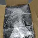 1,000 Plastic Disposable Cutlery Bulk Variety Pack Black Medium Weight Includes 334 forks, 333 knives, 333 soup spoons, Disposable Silverware Plastic Cutlery