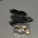 ACDelco Silver Front Brake Pad Kit with Springs and Clips 14D1896CHF1 | GM 19429927 Ceramic Front Brake Pads for Select Cadillac, Chevrolet, Chevy, GMC, Buick, and more