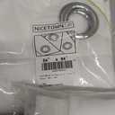 NICETOWN White Sheer Curtains 84 inches Long - Home Decoration Grommet Airy & Lightweight Elegant Window Treatments with Light Filtering for Bedroom/Living Room (2 Panels, W54 x L84)