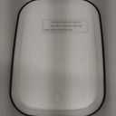 Rechargeable Travel Makeup Mirror with LED Light, 3 Lighting Modes, 7x5 Inch Foldable Vanity Mirror for Desk or On The Go, Black