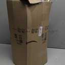 CCINEE 3Ft Artificial White Tabletop Hinged Christmas Tree with Metal Stand - 130 Branch Tips Mini Christmas Tree for Xmas Party Supplies Home Indoor Decoration