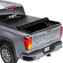 CAPSER Chevy/GMC Soft Roll Up Tonneau Cover Compatible with 2019-2025 Silverado/Sierra 1500 Fleetside 5.8FT Truck Bed