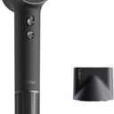 Laifen MINI Hair Dryer, Lightweight and Compact High Speed 200M Ionic Blow Dryer with 110, 000 RPM Powerful Motor for Fast Drying, Low Noise, Hairdryer with Magnetic Nozzle, Child Mode (Midnight Black)