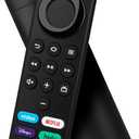 Voice Remote Control (3rd Gen) Fit for Fire-Smart TVs Stick/TV Cube (1st/2nd/3rd Gen) / Stick Lite, TV Stick 4K/4K Max(1st/2nd Gen), Smart TV 3rd Gen and Hisense, Insignia-Toshiba-Pioneer-Smart-TV
