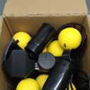 Furlihong Upgraded Electronic Baseball Pitching Machine, Adjustable Angles & Speed, AC Adapter or Battery Powered, Comes with 8 Dimpled Balls, for Batting and Fielding Practice of Low Level
